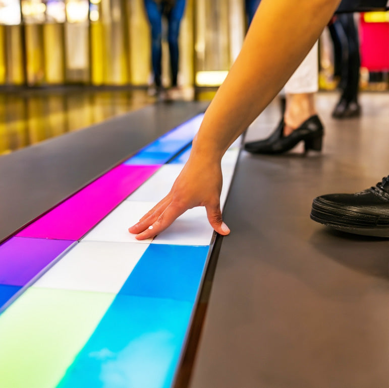 Thermochromic Colour-Changing Floors