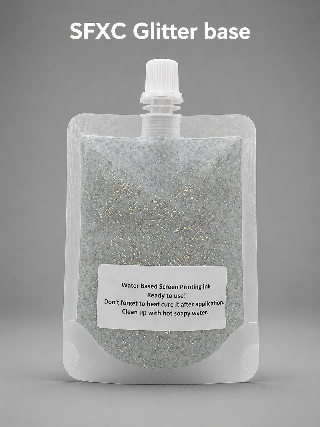 SFXC Glitter base screen printing ink Sparkle Glitter Screen Printing Ink