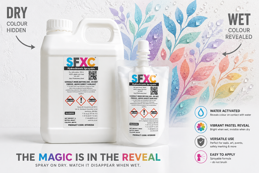 SFXC Hydrochromic Ink SFXC Hydrochromic Sprayable Ink