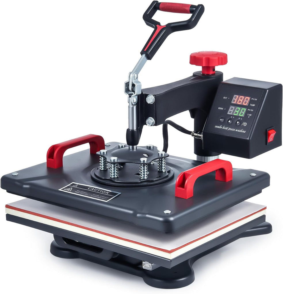 SFXC | Special FX Creative  CREWORKS 360° Heat Press Machine for T-shirts, Pillows, and More