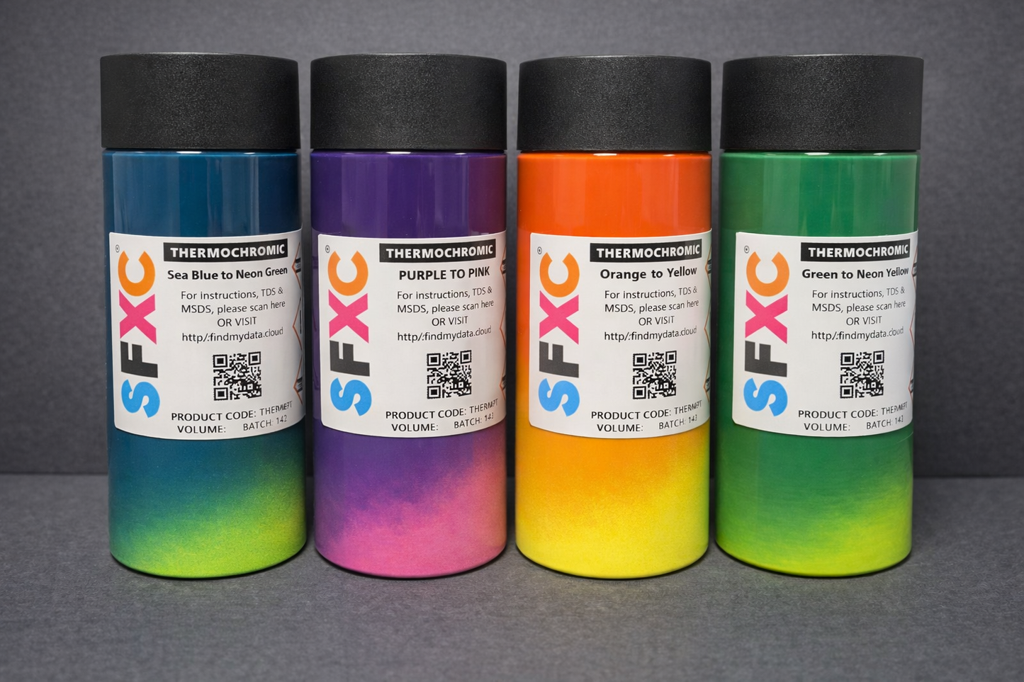 SFXC Thermochromic Ink Thermochromic Colour Switch Ink Trial Pack
