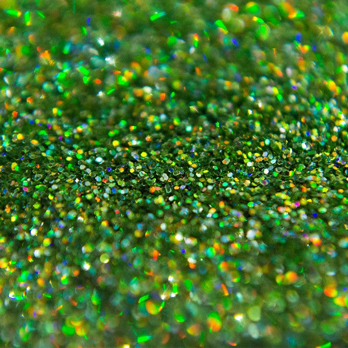 Green glitter