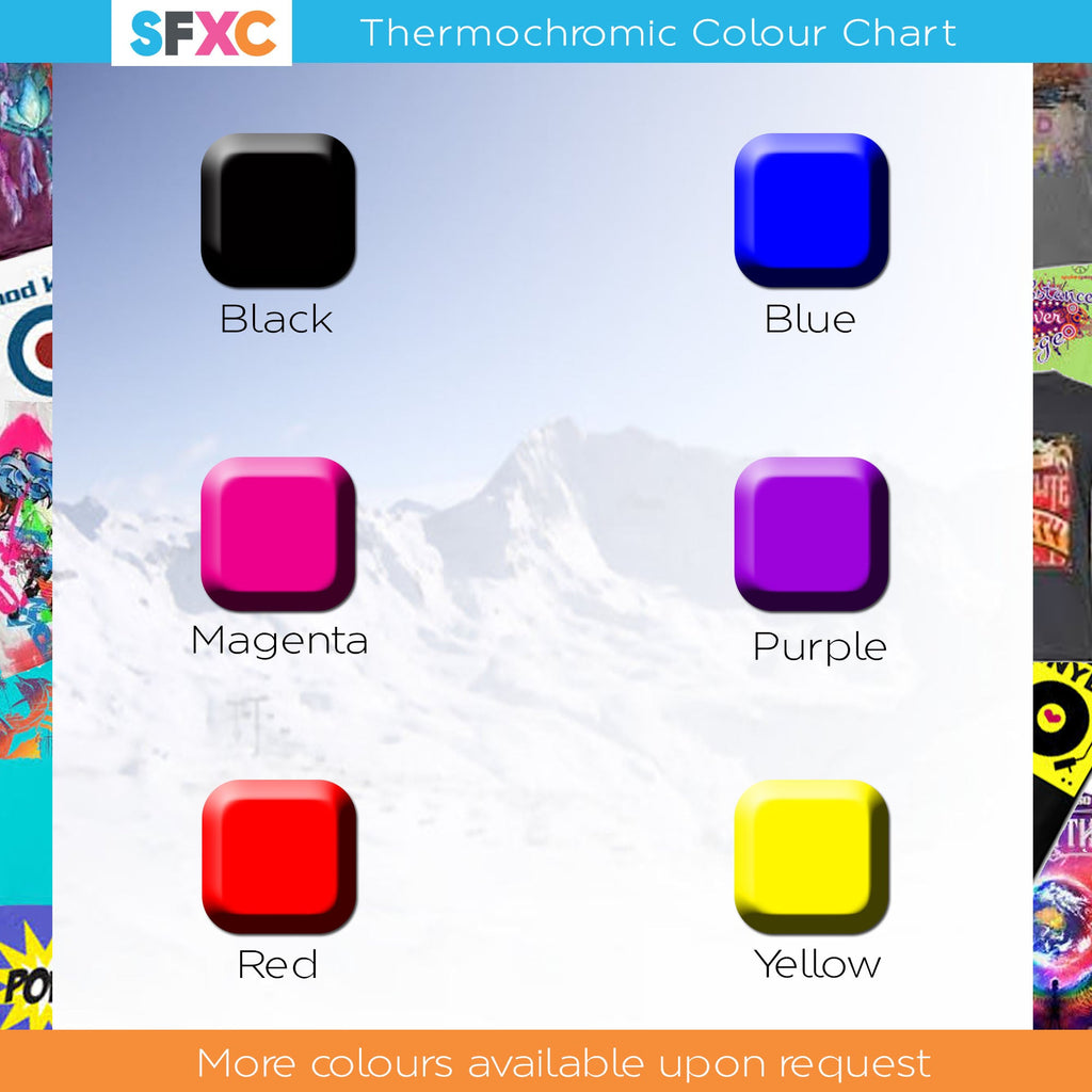 Thermochromic Colour Changing Screen Ink for Textiles - SFXC | Special Effects and Coatings - 2